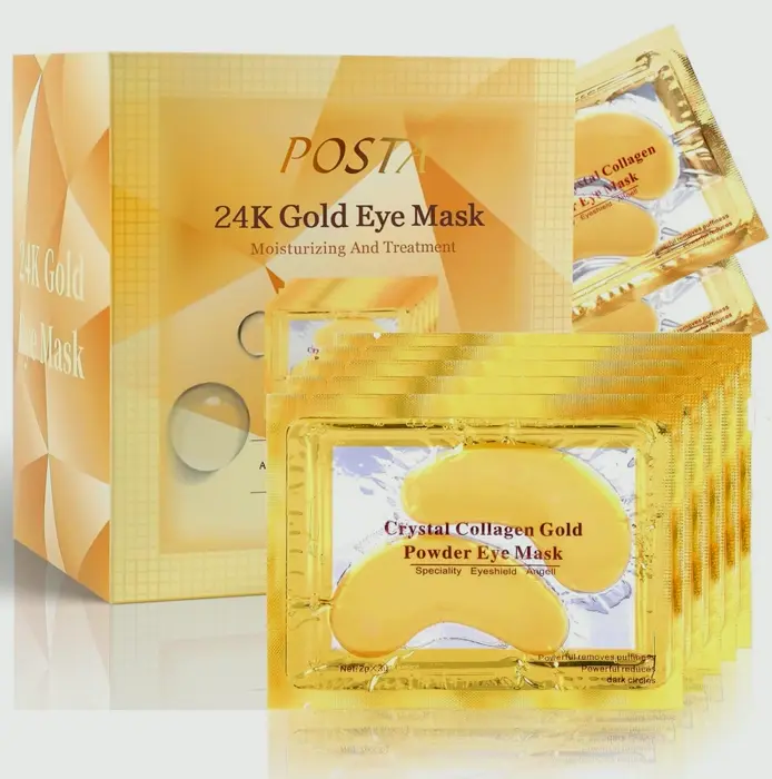 POSTA's 24K Gold Under-Eye Mask Care, 50 Pairs