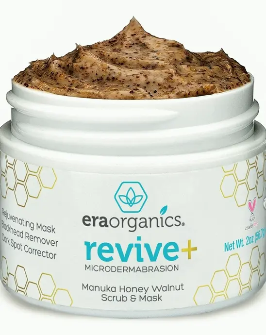 Epoch Organics Microdermabrasion Facial & Exfoliant with Honey & Walnut (2 oz)