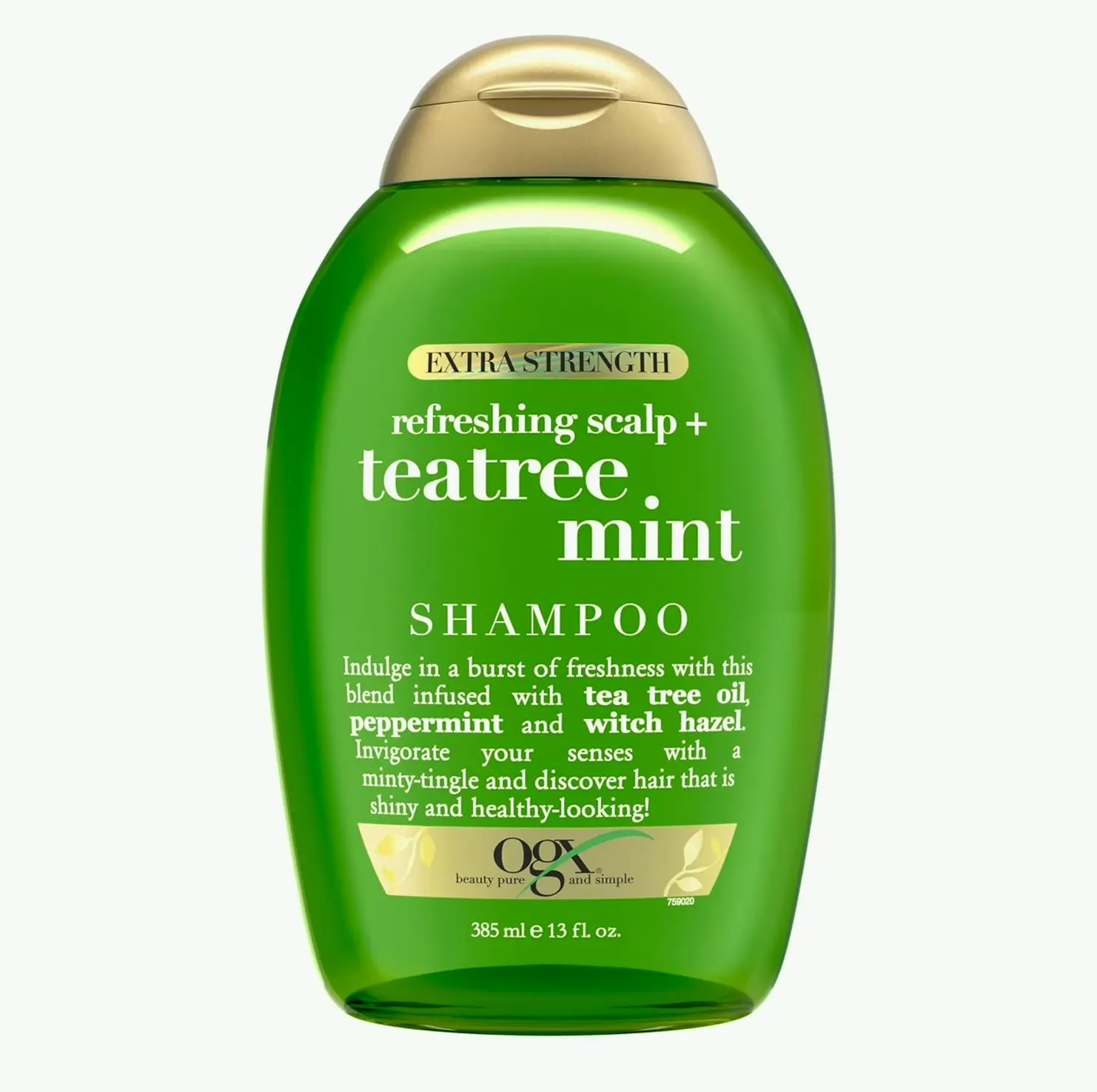Refreshing Teatree Mint Scalp Shampoo, Sulfate-Free, 13 fl oz
