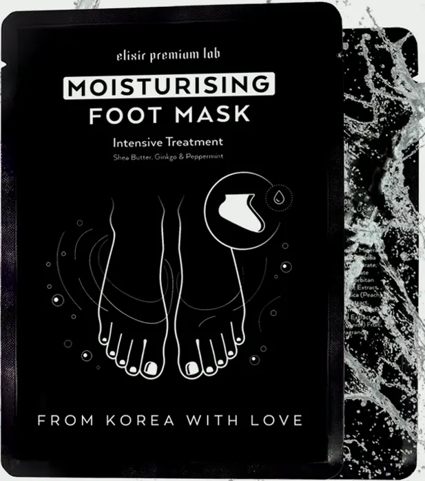 Moisturizing Foot Mask for Dry Feet with Shea Butter Single Pack