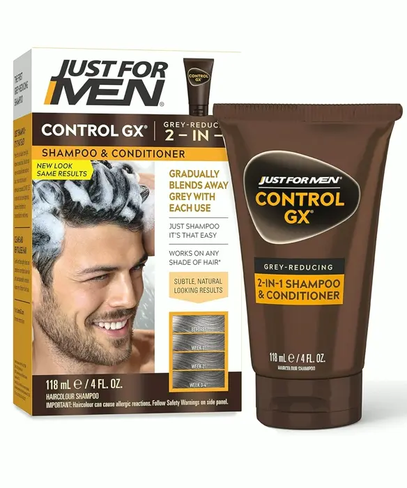 Men's Control GX Gray Reduction 2-in-1 Hair Wash & Condition