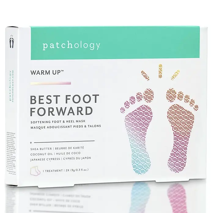 Patchology Foot and Heel Softening Mask - Organic Ingredients