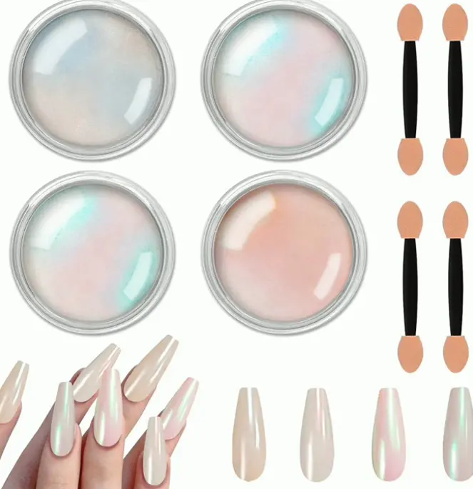 Allstar Chrome Manicure Powder Kit